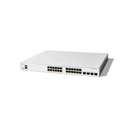 Cisco Catalyst 1200-24FP-4X - Switch - L3 - intelligente - 24 x 10/100/1000 (PoE