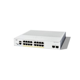Cisco Catalyst 1300-16P-2G - Switch - L3 - gestito - 16 x 10/100/1000 (PoE+) + 2