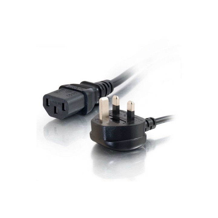 C2G Universal Power Cord - Cavo di alimentazione - BS 1363 (M) a power IEC 60320 (88513) - LEGRAND