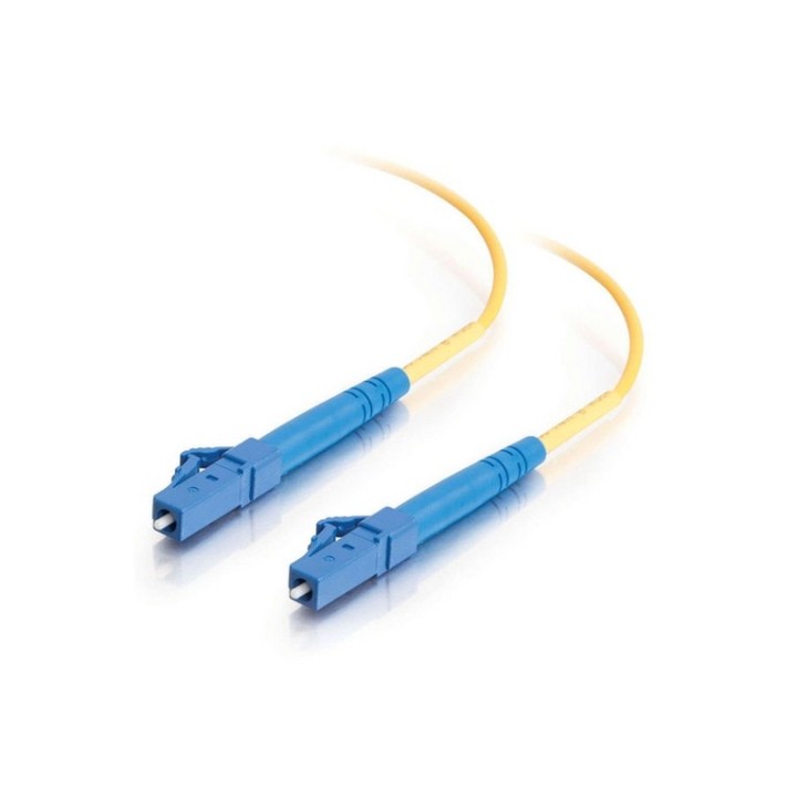 C2G LC-LC 9/125 OS1 Duplex Singlemode PVC Fiber Optic Cable (LSZH) - Cavo patch