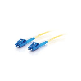 C2G LC-LC 9/125 OS1 Duplex Singlemode PVC Fiber Optic Cable (LSZH) - Cavo patch