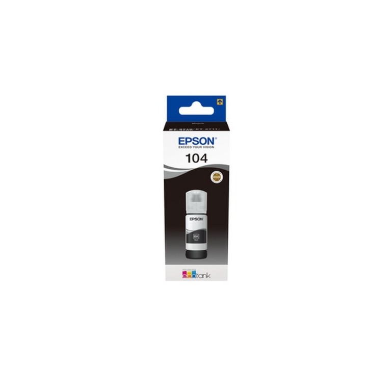 Epson EcoTank 104 - 65 ml - nero - originale - serbatoio inchiostro - per EcoTan
