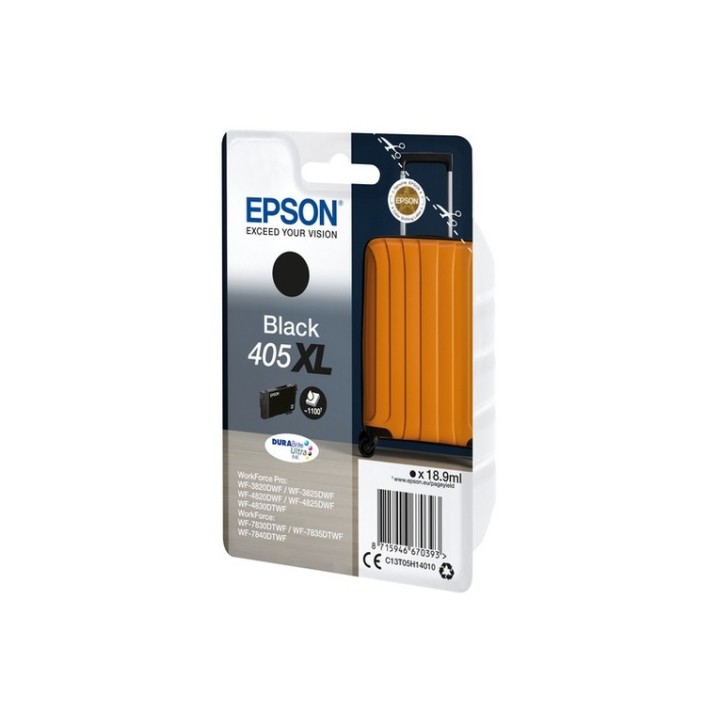 Epson 405XL - 18.9 ml - nero - originale - cartuccia d'inchiostro - per WorkForc