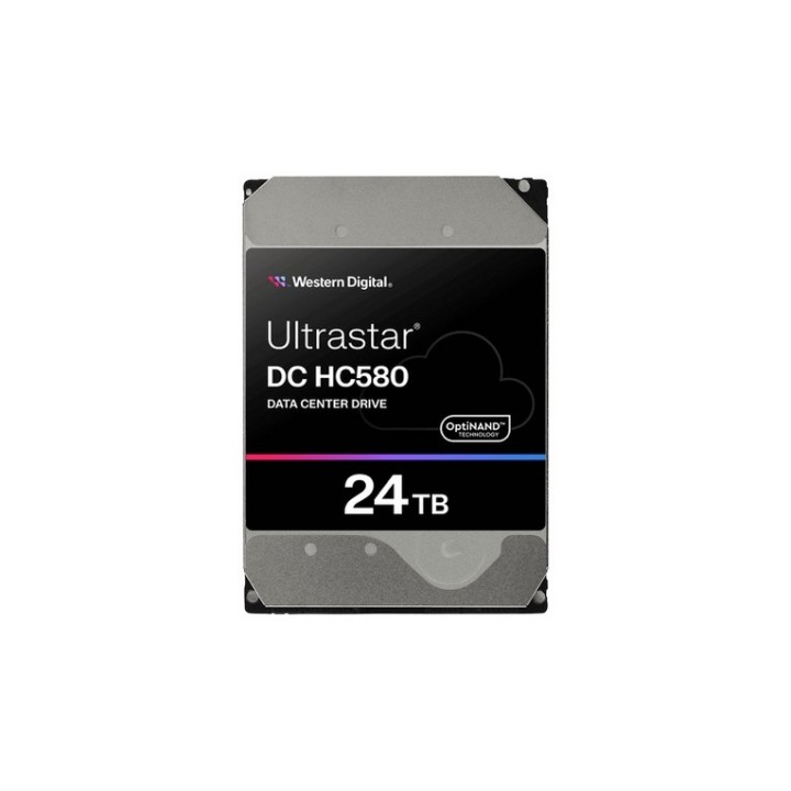 WD Ultrastar DC HC580 WUH722424ALE6L4 - HDD - 24 TB - interno - 3.5" - SATA 6Gb/