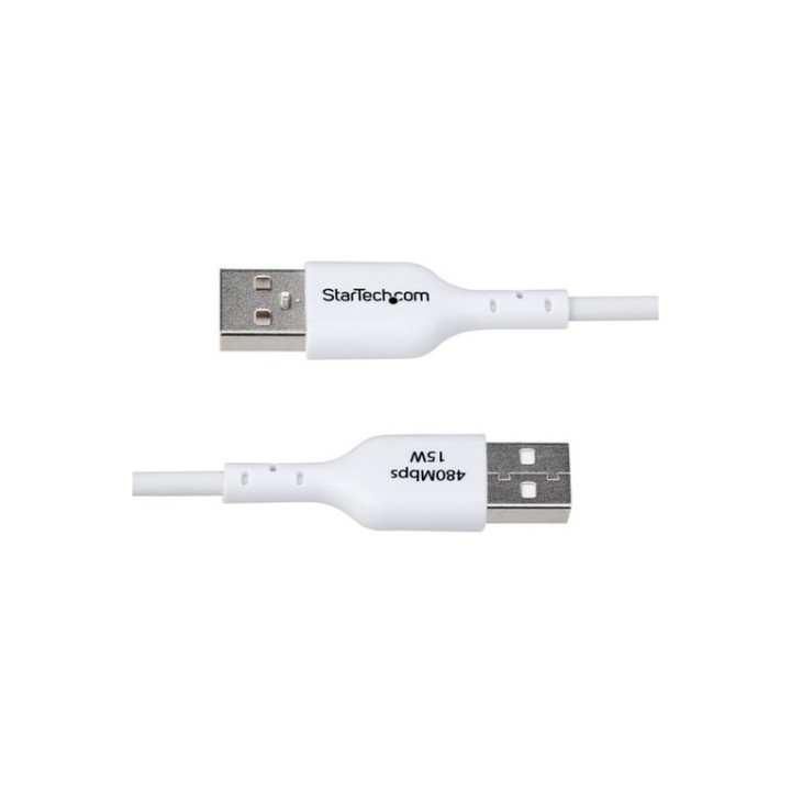 StarTech.com 3ft (1m) White USB-A to USB-C Charging Cable/Cord, M/M - Cavo USB -