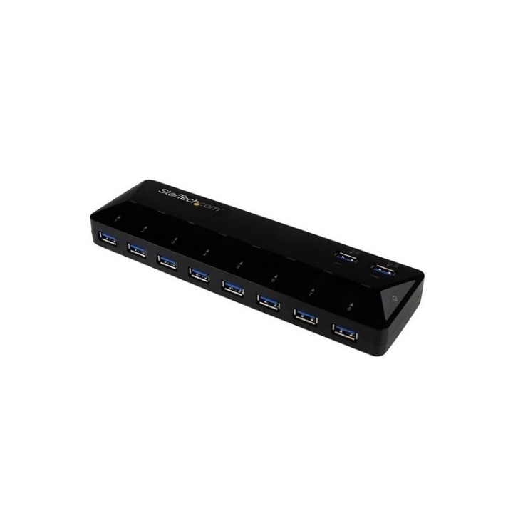 Startech Hub USB 3.0 a 10 Porte di Ricarica e Sincronizzazione - 2 Porte x 1,5 A
