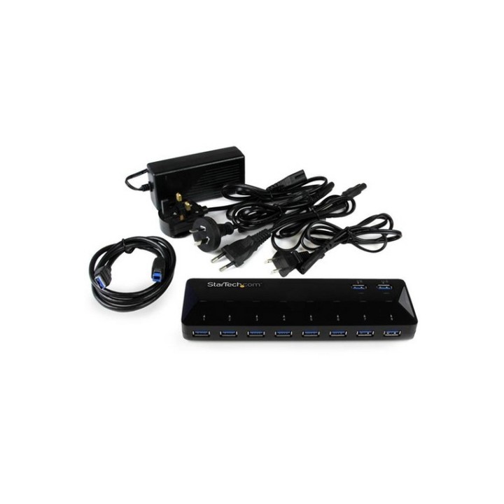 Startech Hub USB 3.0 a 10 Porte di Ricarica e Sincronizzazione - 2 Porte x 1,5 A