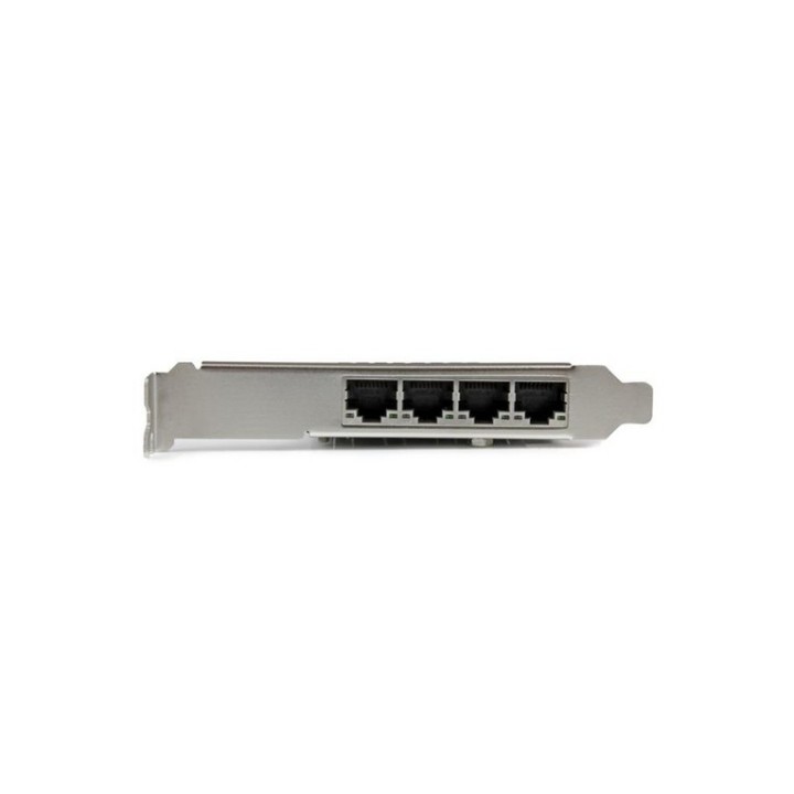 Startech Scheda di rete PCIe Gigabit Power over Ethernet a 4 porte - Adattatore