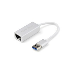Startech Adattatore di rete da USB 3.0 a RJ45 Gigabit Ethernet - Argento -Design