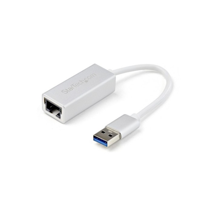 Startech Adattatore di rete da USB 3.0 a RJ45 Gigabit Ethernet - Argento -Design
