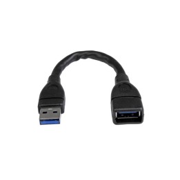 StarTech.com Cavo prolunga USB 3.0 Tipo A da 15 cm da A ad A di colore nero - Ma