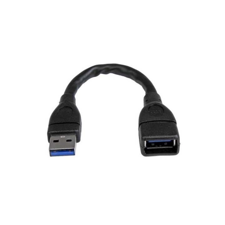 StarTech.com Cavo prolunga USB 3.0 Tipo A da 15 cm da A ad A di colore nero - Ma