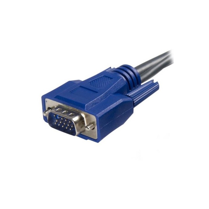 StarTech.com Cavo KVM ultra-sottile VGA USB 2 in 1 1,8 m (SVUSBVGA6) - Cavo tast