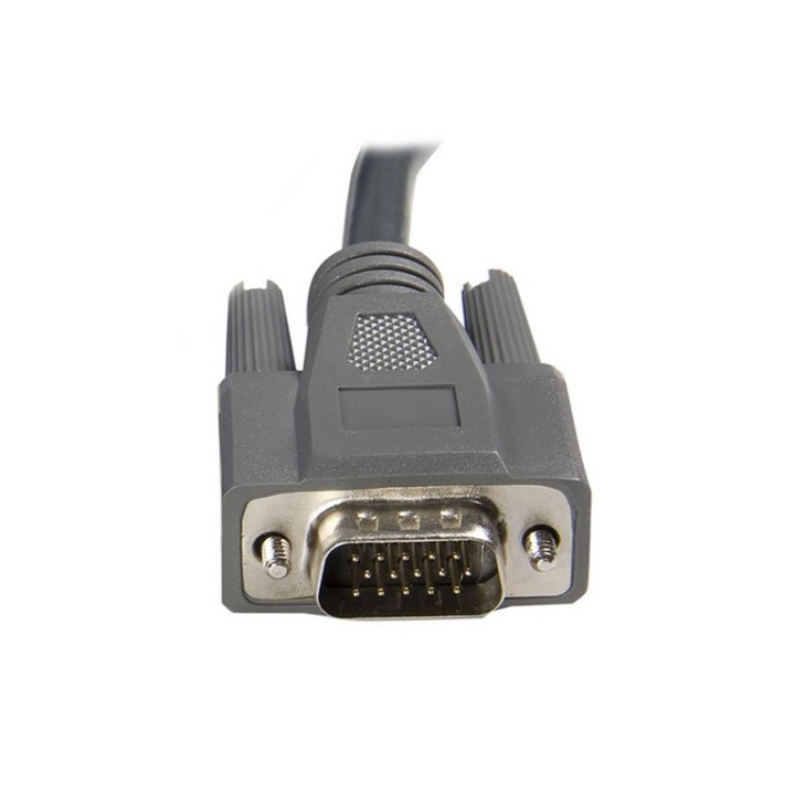 StarTech.com Cavo KVM ultra-sottile VGA USB 2 in 1 1,8 m (SVUSBVGA6) - Cavo tast