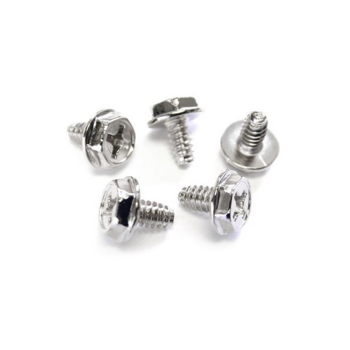 StarTech.com Viti di fissaggio, per PC, di ricambio 6-32 x 6,35 mm separatore lu