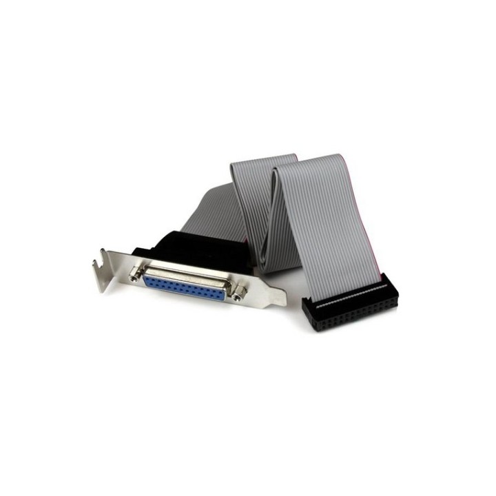 StarTech.com Cavo adattatore per porta parallela 40 cm a basso profilo con staff