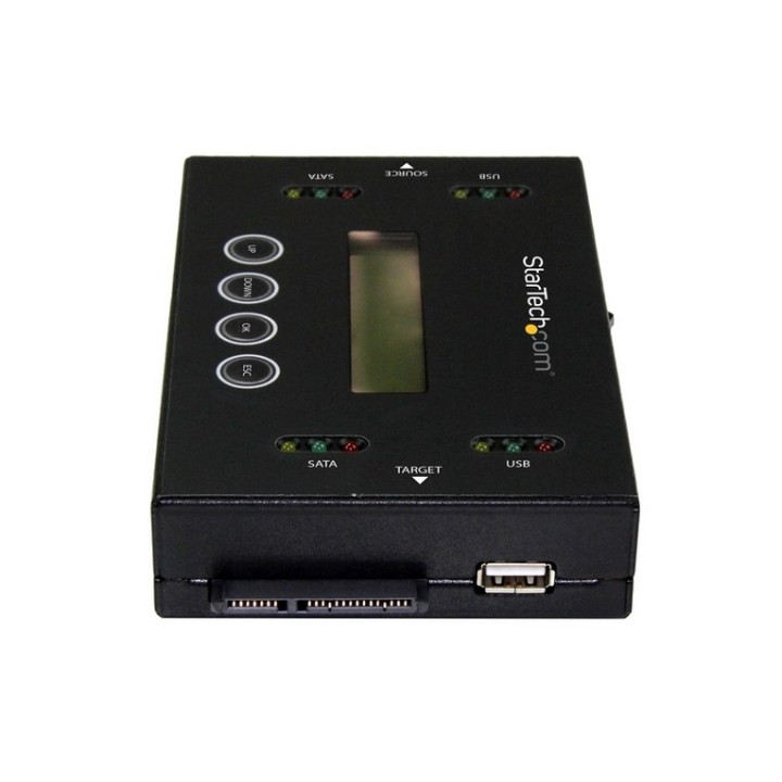 StarTech Duplicatore ed Eraser per Flash Drive USB e Drive SATA da 2,5"/3,5" - D