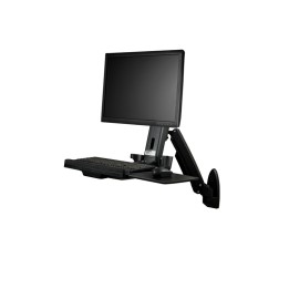 StarTech.com Postazione di lavoro Sit- Stand montabile a parete con braccio ergo