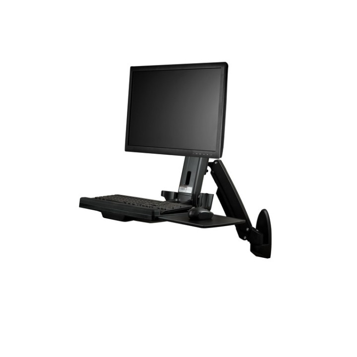 StarTech.com Postazione di lavoro Sit- Stand montabile a parete con braccio ergo