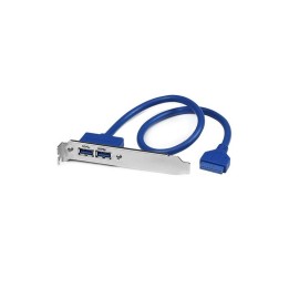 StarTech.com Adattatore piastra slot USB 3.0 A femmina 2 porte - Pannello USB -