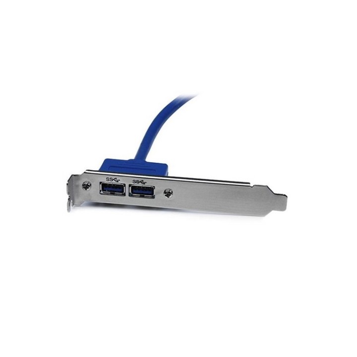 StarTech.com Adattatore piastra slot USB 3.0 A femmina 2 porte - Pannello USB -