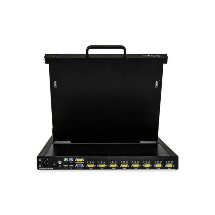 StarTech.com Console KVM a 8 porte VGA per server rack con cavi da 1,8 m 1U - Sw