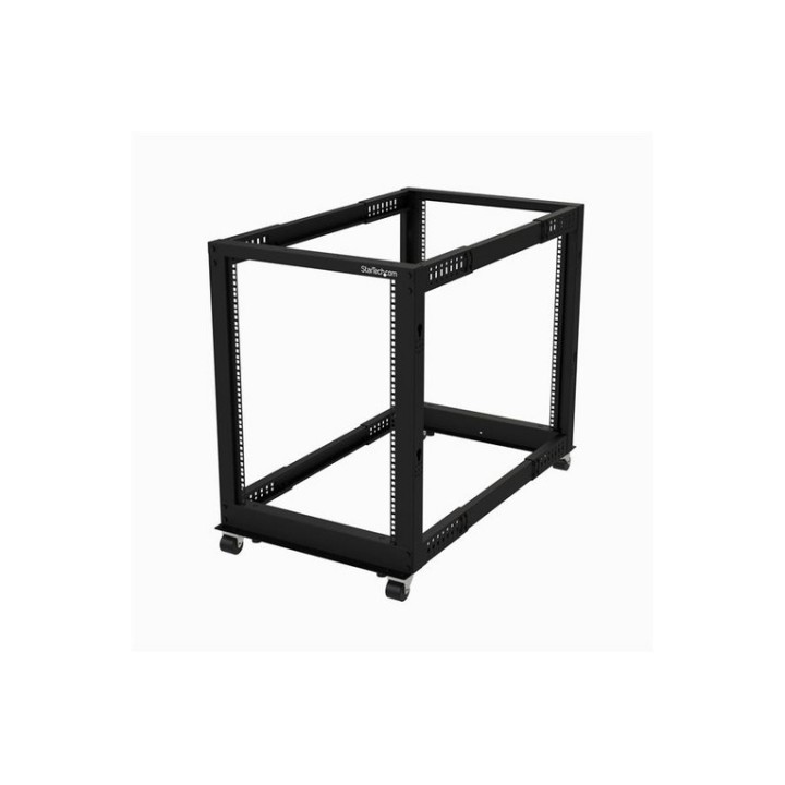 StarTech.com Armadio Server Rack con 4 staffe a Telaio Aperto 15U con profondità