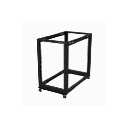 StarTech.com Armadio Server Rack con 4 staffe a Telaio Aperto 18U con profondità