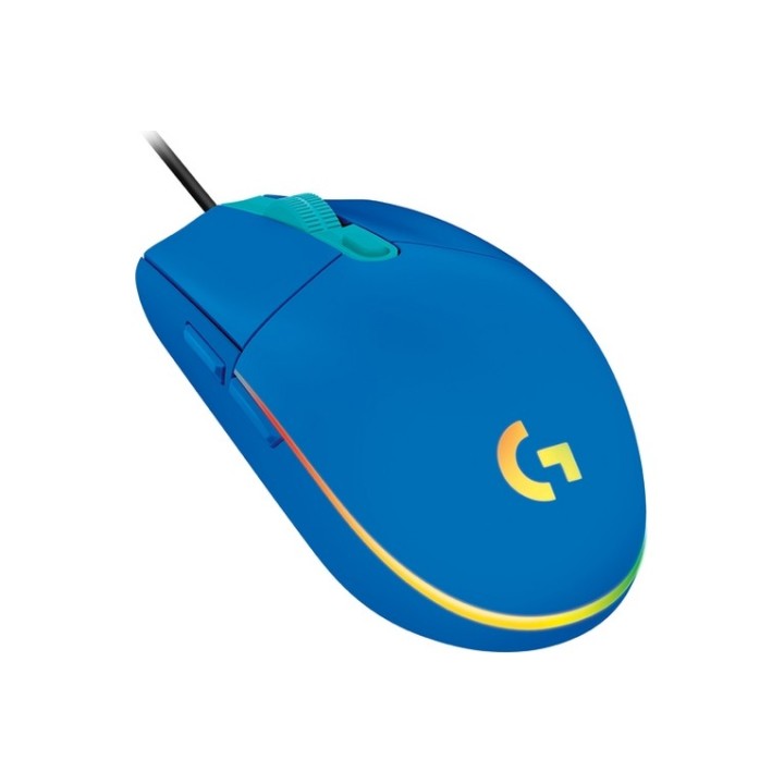 Logitech Gaming Mouse G102 LIGHTSYNC - Mouse - per destrorsi - ottica - 6 pulsan