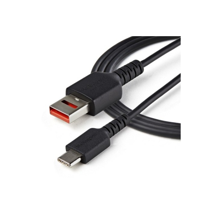 StarTech.com Cavo di ricarica USB C sicuro da 1m - Cavo di alimentazione/caricab