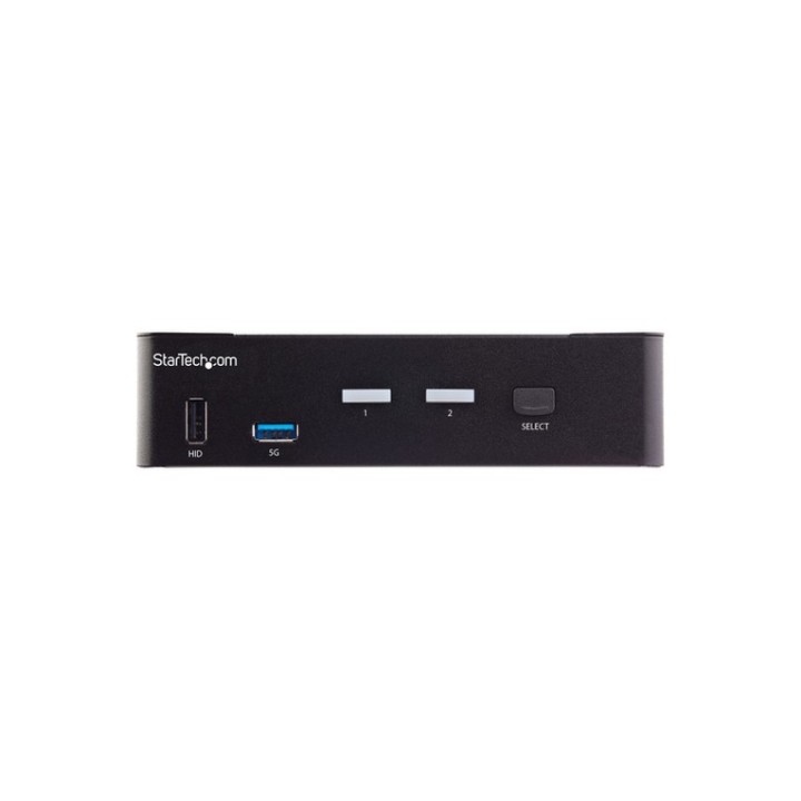 Startech KVM Switch HDMI a 2 porte - Monitor singolo 4K 60Hz Ultra HD HDR - Swit