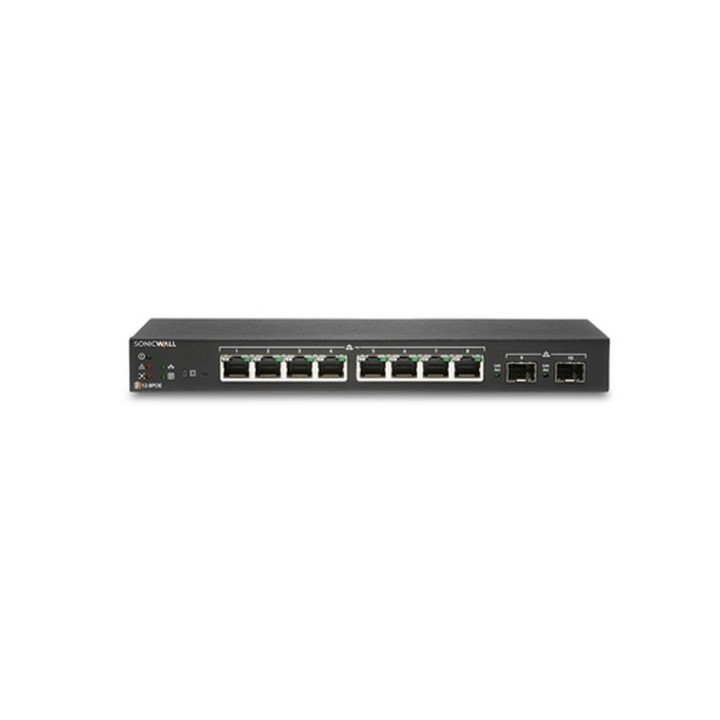 SonicWall Switch SWS12-8 - Switch - gestito - 8 x 10/100/1000 + 2 x Gigabit SFP (02-SSC-2462)