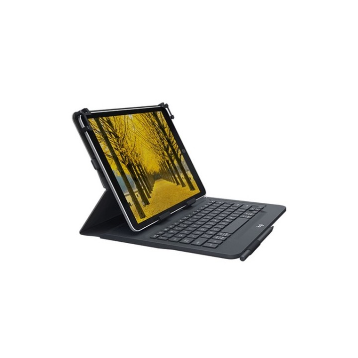 Logitech Universal - Custodia tastiera e carta - senza fili - Bluetooth 3.0 - QW