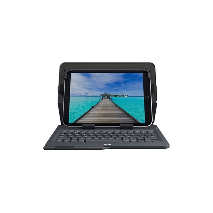 Logitech Universal - Custodia tastiera e carta - senza fili - Bluetooth 3.0 - QW