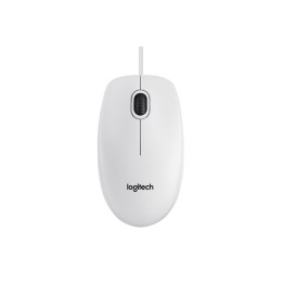Logitech B100 - Mouse - per destrorsi e per sinistrorsi - ottica - 3 pulsanti - (910-003360)