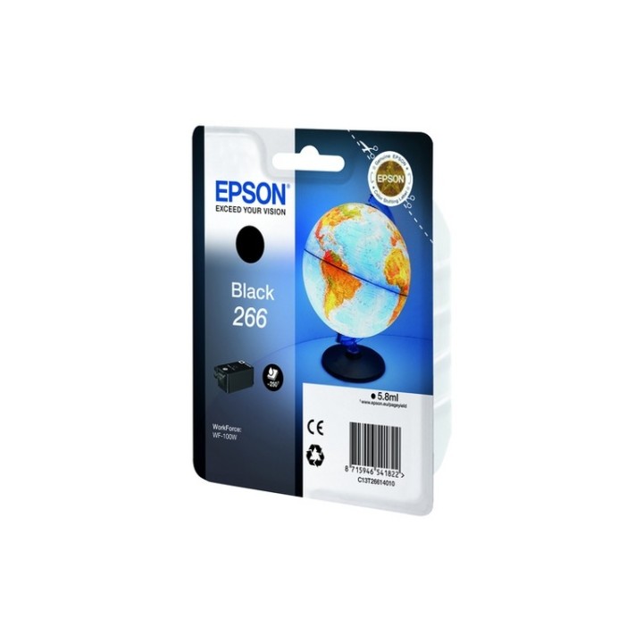 Epson 266 - 6 ml - nero - originale - cartuccia d'inchiostro - per WorkForce WF-