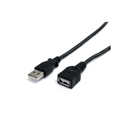 StarTech.com Cavo di prolunga USB 2.0 nero da 3 m, A ad A - M/F - Prolunga USB -
