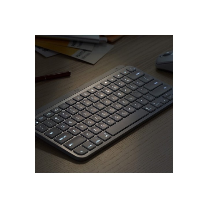 Logitech MX Keys Mini for Business - Tastiera - retroilluminato - senza fili - B