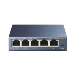 TP-Link TL-SG105 5-Port Metal Gigabit Switch - Switch - unmanaged - 5 x 10/100/1 (TL-SG105)
