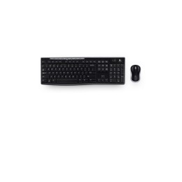 Logitech MK270 Wireless Combo - Set mouse e tastiera - senza fili - 2.4 GHz - QW