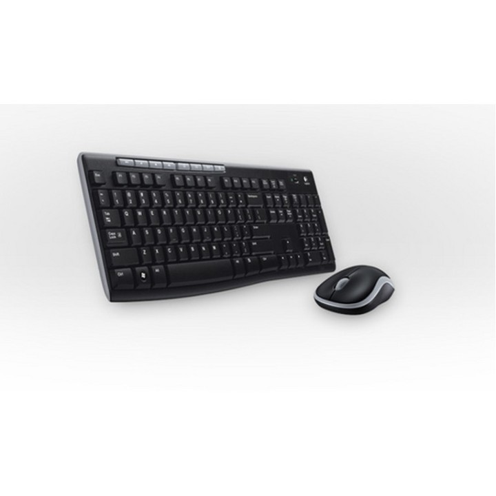 Logitech MK270 Wireless Combo - Set mouse e tastiera - senza fili - 2.4 GHz - QW (920-004508)