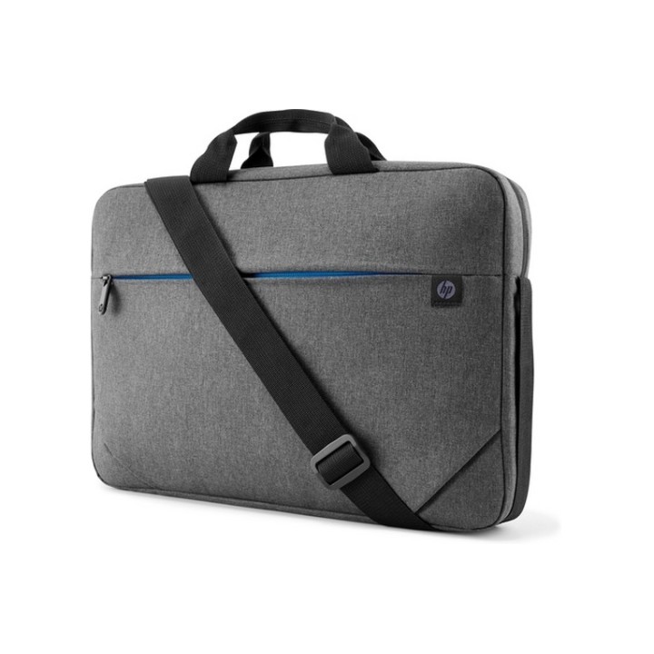HP Prelude Top Load - Borsa trasporto notebook - 15.6" - nero e grigio, blue zip