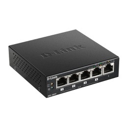 D-Link DGS 1005P - Switch - 5 x 10/100/1000 (4 PoE+) - desktop - PoE+ (60 W)