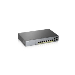 Zyxel GS1350-12HP - Switch - intelligente - 8 x 10/100/1000 (PoE+) + 2 x 10/100/ (GS1350-12HP-EU0101F)