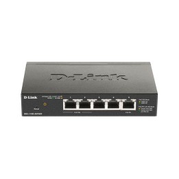 D-Link DGS 1100-05PDV2 - Switch - intelligente - 5 x 10/100/1000 (2 PoE) - deskt (DGS-1100-05PDV2)