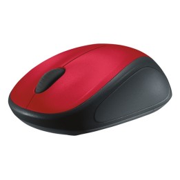 Logitech wireless mouse M235 Colore Rosso - Tecnologia senza fili avanzata a 2,4 (910-002496)