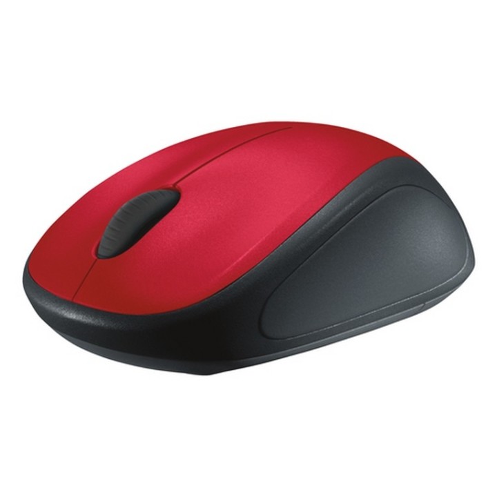 Logitech wireless mouse M235 Colore Rosso - Tecnologia senza fili avanzata a 2,4 (910-002496)