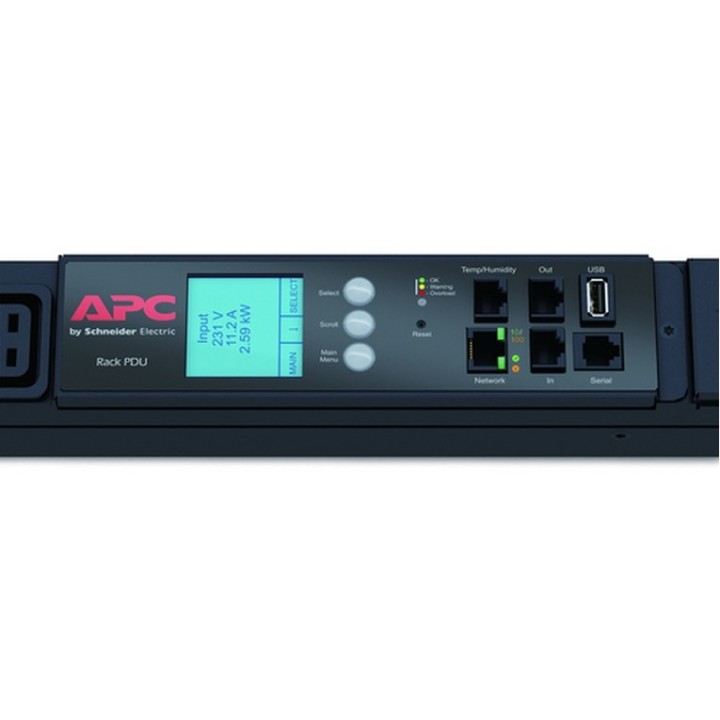 APC Metered Rack PDU - Unità distribuzione alimentazione (montabile in rack) - 4