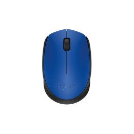 Logitech M171 - Mouse - per destrorsi e per sinistrorsi - senza fili - 2.4 GHz -