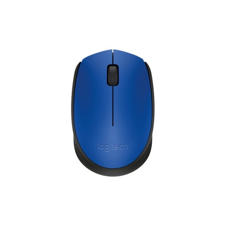 Logitech M171 - Mouse - per destrorsi e per sinistrorsi - senza fili - 2.4 GHz - (910-004640)